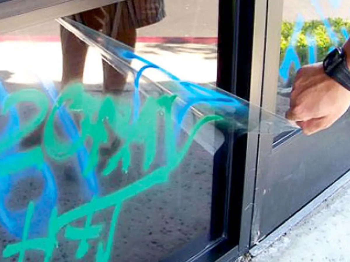 Anti-Graffiti folie